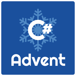 C# Advent snowflake logo